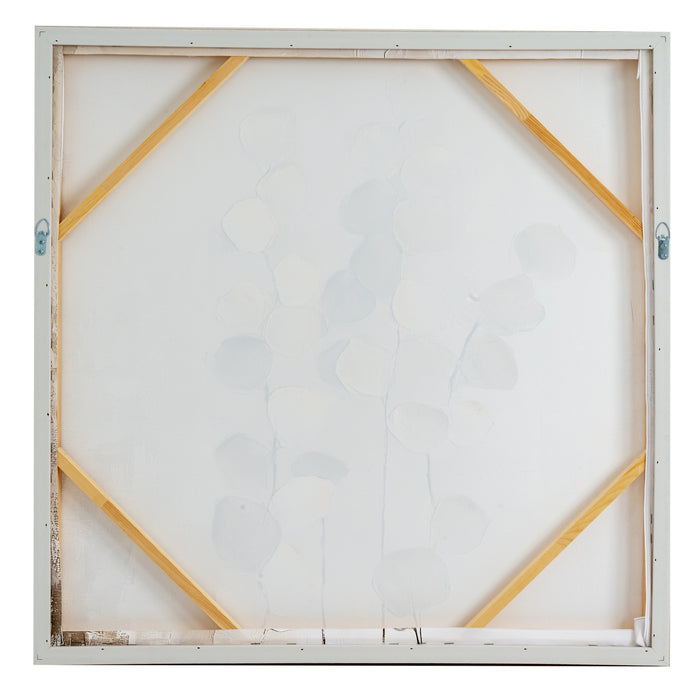 Silvra Hand Painted Canvas In Frame