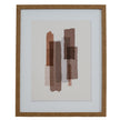 Tydis Art Mounted In Wooden Frame