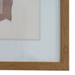 Terran Art Mounted In Wooden Frame