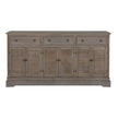 Delphine Collection 6 Door 3 Drawer Large Dresser Base