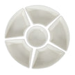 Acacia Lazy Susan including Ceramic Serving Bowls