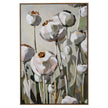 Poppy Heads Hand Painted Canvas in Frame
