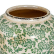 Large Green Clover Olpe Vase