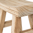 Wooden Artisan Stool