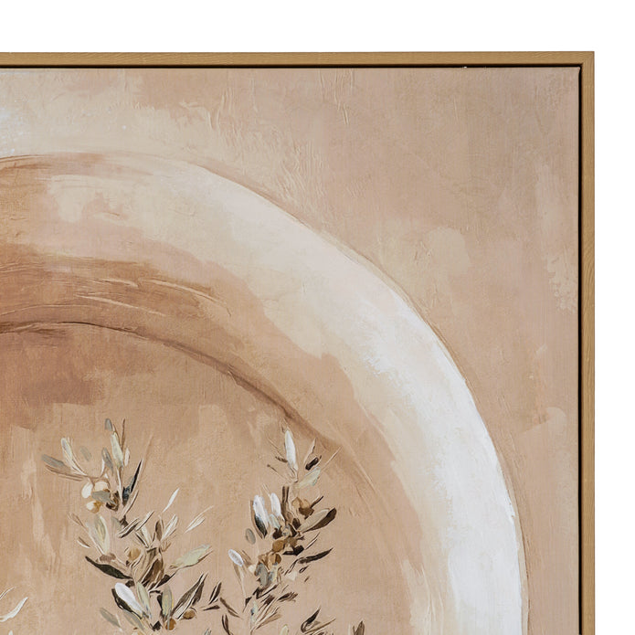 Assisi Handpainted Canvas in Frame